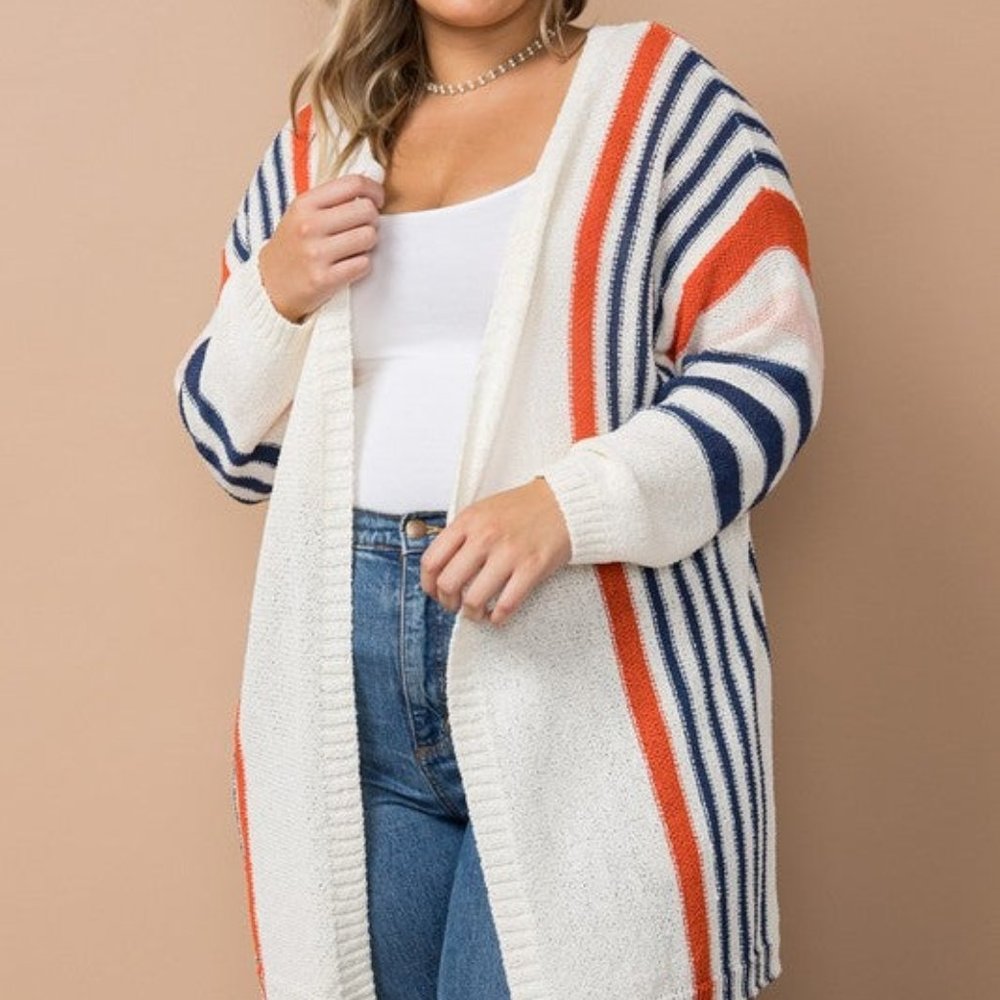 Striped Cardigan